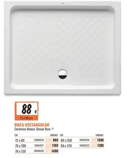 Obramat Roca rectangular oferta