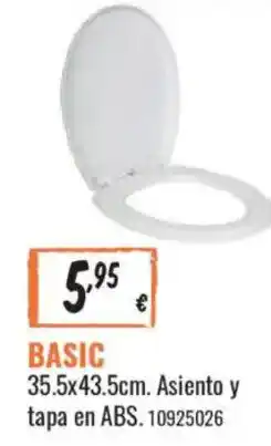 Obramat basic asiento y tapa oferta
