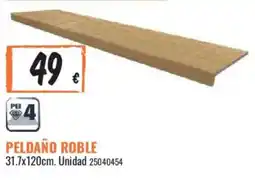Obramat Peldaño roble oferta