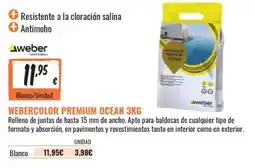 Obramat weber webercolor premium ocean oferta