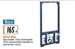 Obramat Roca duplo bidet oferta