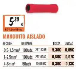Obramat Manguito aislado oferta