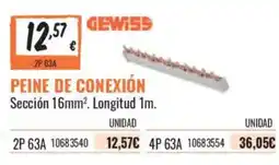 Obramat Gewiss peine de conexión oferta