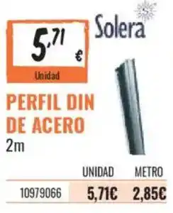 Obramat Solera perfil din de acero oferta