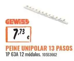 Obramat Gewiss peine unipolar 13 pasos oferta