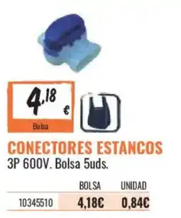 Obramat conectores estancos 3p 600v oferta