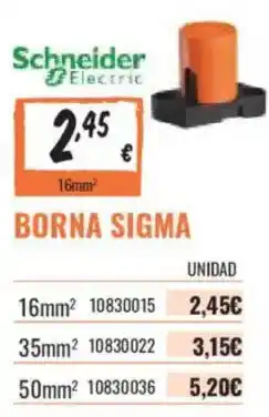 Obramat Schneider Electric borna sigma oferta