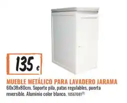 Obramat Jarama mueble metálico para lavadero oferta