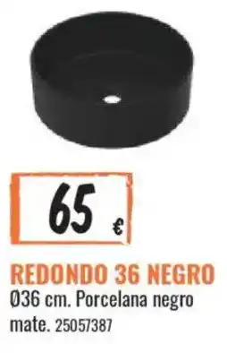 Obramat Redondo 36 negro oferta