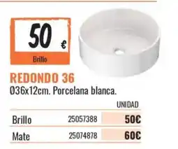 Obramat Redondo 36 oferta