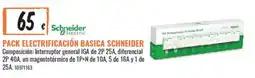 Obramat Schneider Electric pack electricación básica oferta