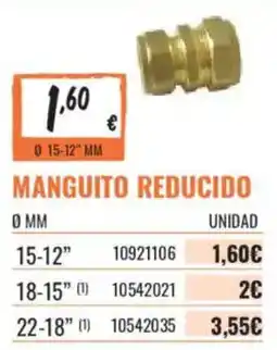 Obramat Manguito reducido oferta