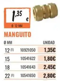 Obramat Manguito oferta