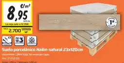 Obramat Suelo porcelánico Nalón natural oferta