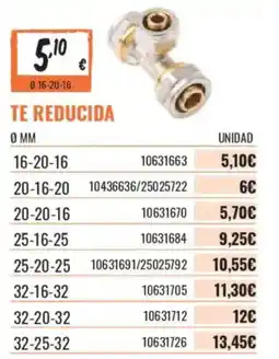 Obramat te reducida oferta