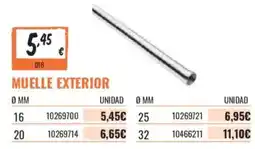 Obramat Muelle exterior oferta