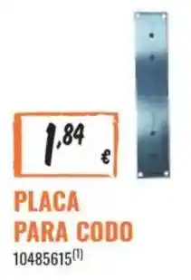 Obramat Placa para codo oferta