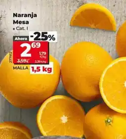 Dia Naranja mesa oferta