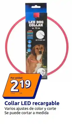 Action Collar LED recargable oferta