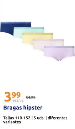 Action Bragas hipster oferta