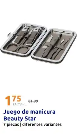 Action Beauty Star Juego de manicura oferta