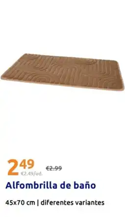 Action Alfombrilla de baño oferta
