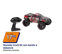 Action Monster truck RC con mando a distancia oferta