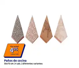 Action Paños de cocina oferta