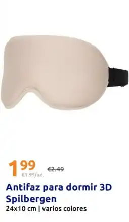 Action Spilbergen antifaz para dormir 3D oferta