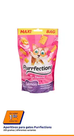Action Purrfections aperitivos para gatos oferta