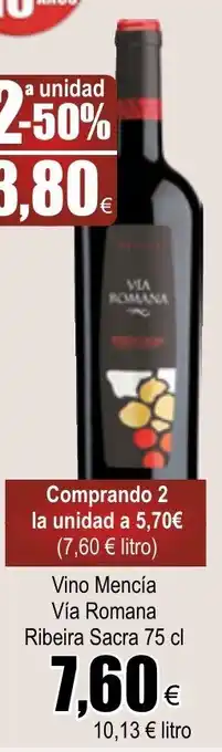 FROIZ Vino Mencia Via Romana Ribeira Sacra 75 cl oferta