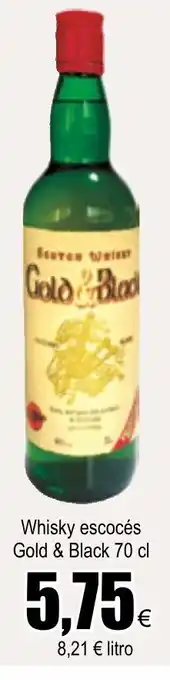 FROIZ Whisky escocés Gold & Black 70 cl oferta