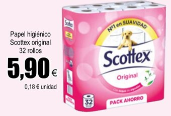 FROIZ Papel Higiénico Scottex Original 32 Rollos oferta