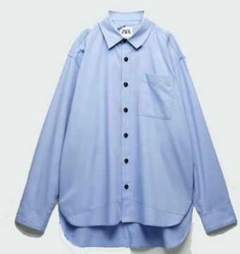 ZARA Camisa oversize adererror oferta