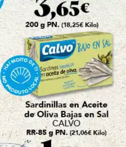Gadis Calvo sardinillas en aceite de oliva bajas en sal oferta