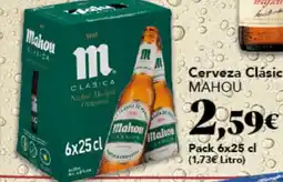 Gadis Mahou Cerveza Clásica oferta