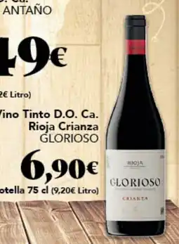 Gadis Ca. Antaño Glorioso Rioja Crianza oferta