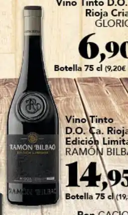 Gadis Ramón Bilbao vino tinto d.o. rioja crianza oferta