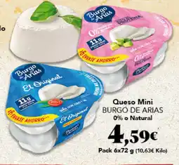Gadis Burgo de Arias Queso Mini oferta