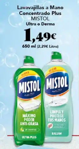 Gadis Mistol lavavajillas a mano concentrado plus ultra o derma oferta