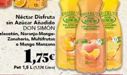 Gadis Don Simón Néctar Disfruta sin Azúcar Añadido oferta