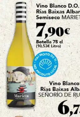 Gadis Marieta Vino Blanco D.O. Rías Baixas Albariño Semiseco oferta