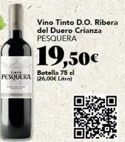 Gadis Pesquera vino tinto d.o. ribera del duero crianza oferta