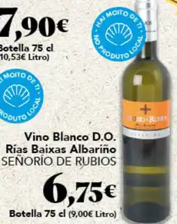 Gadis Senorio de rubios Vino Blanco D.O. rias baixas albarino oferta