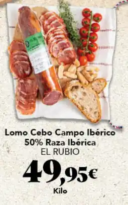 Gadis El Rubio lomo cebo campo ibérico oferta