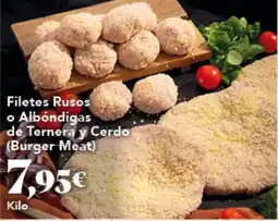 Gadis Filetes Rusos o Albóndigas de Ternera y Cerd oferta