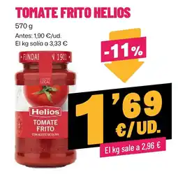 AhorraMas Helios tomate frito oferta