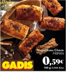 Gadis GADIS Napolitana Choco FRIPAN oferta