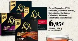 Gadis L'or cafe capsulas deliziosa espresso splendente sontuoso colombia ristretto o ristretto descafeinado oferta