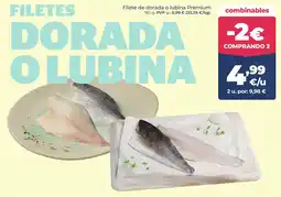 La Sirena Filetes dorada o lubina oferta